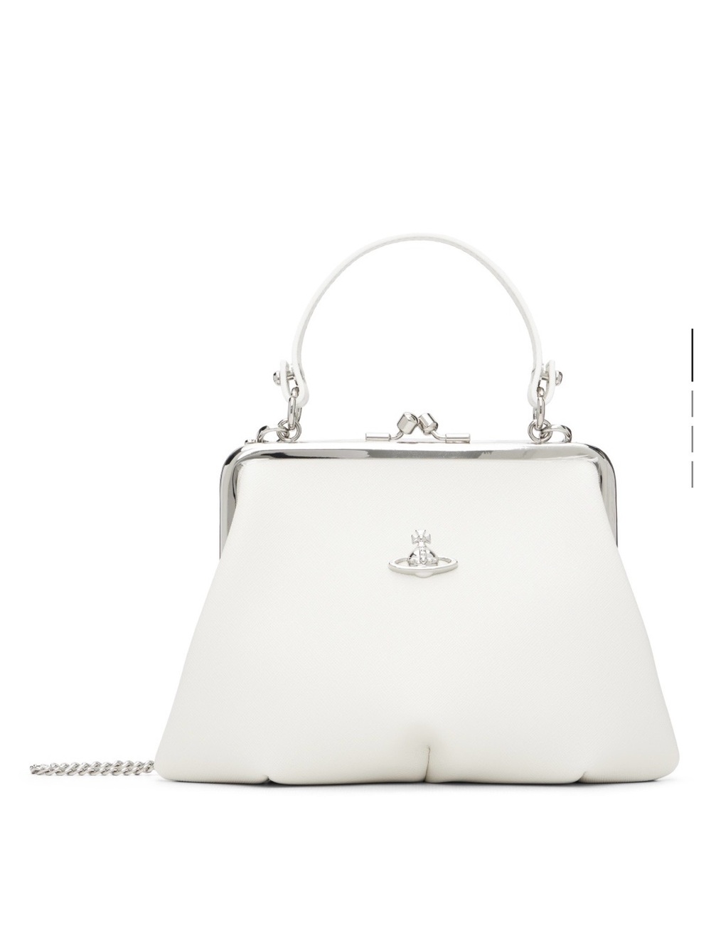 Vivienne Westwood White Granny Bag
